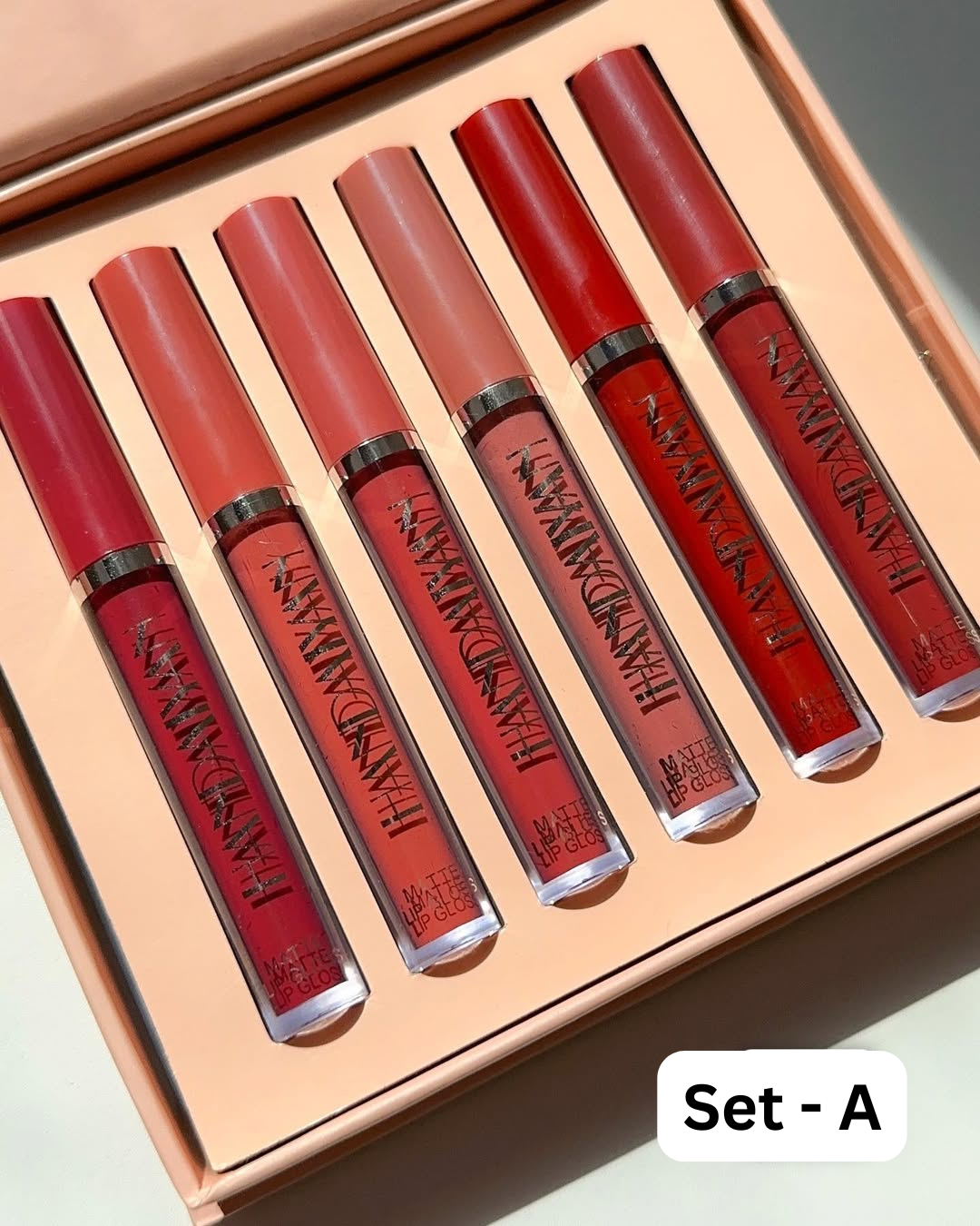 Handaiyan 6 Pieces Matte Lipstick Set