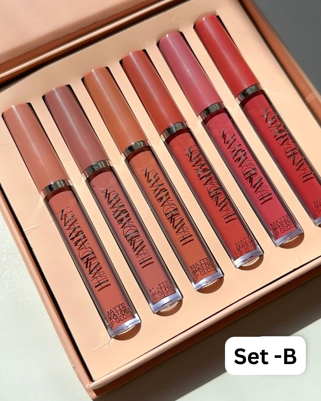 Handaiyan 6 Pieces Matte Lipstick Set
