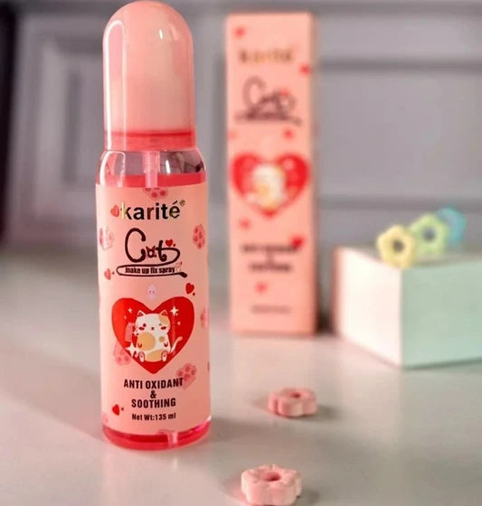 Karite Cat makeup setting spray