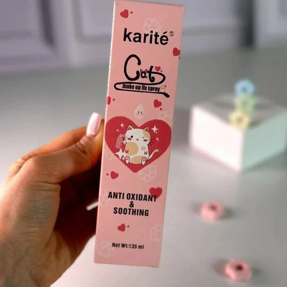 Karite Cat makeup setting spray